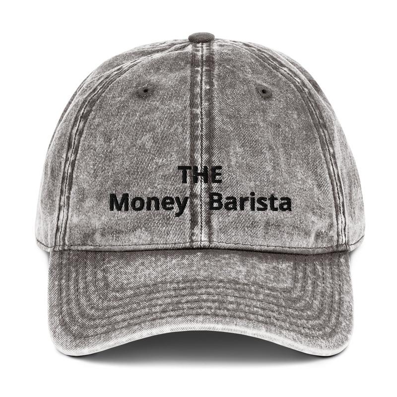 The Money Barista Cap